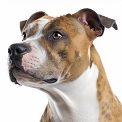Portrait of American Staffordshire Terrier