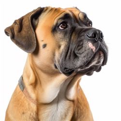 Portrait of Bullmastiff