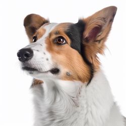 Portrait of Cardigan Welsh Corgi