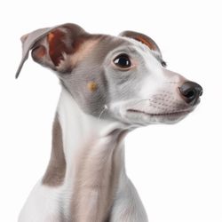 Portrait of Italian Greyhound
