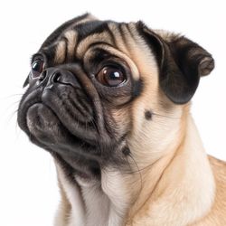 Portrait of Pug