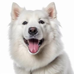 Portrait of Samoyed