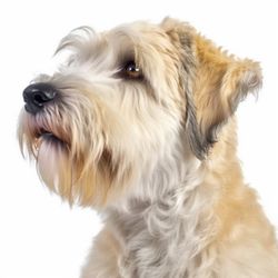 Portrait of Soft-Coated Wheaten Terrier