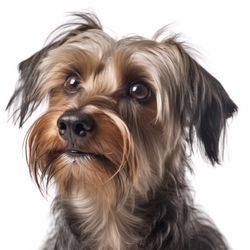 Portrait of Yorkshire Terrier
